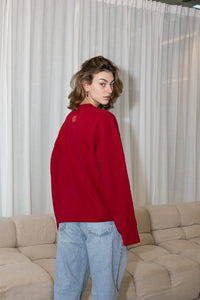 SIZZ THE BRAND Pullover Rot