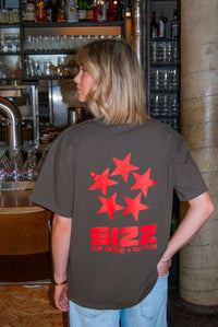 SIZZ 5 Stars T-Shirt Braun