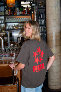 SIZZ 5 Stars T-Shirt Braun