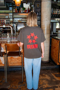 SIZZ 5 Stars T-Shirt Braun