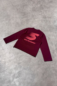 Sporty SIZZ Longsleeve Bordeaux
