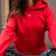 SIZZ Cubes Hoodie Red