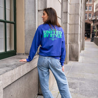 UNITED BY STYLE Sweater Blue