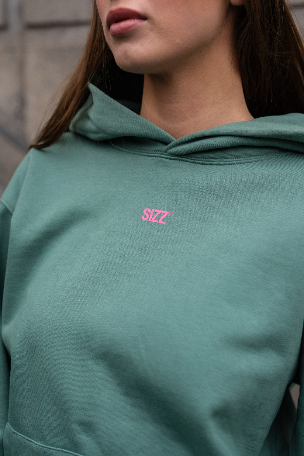 UNITED BY STYLE Hoodie Green