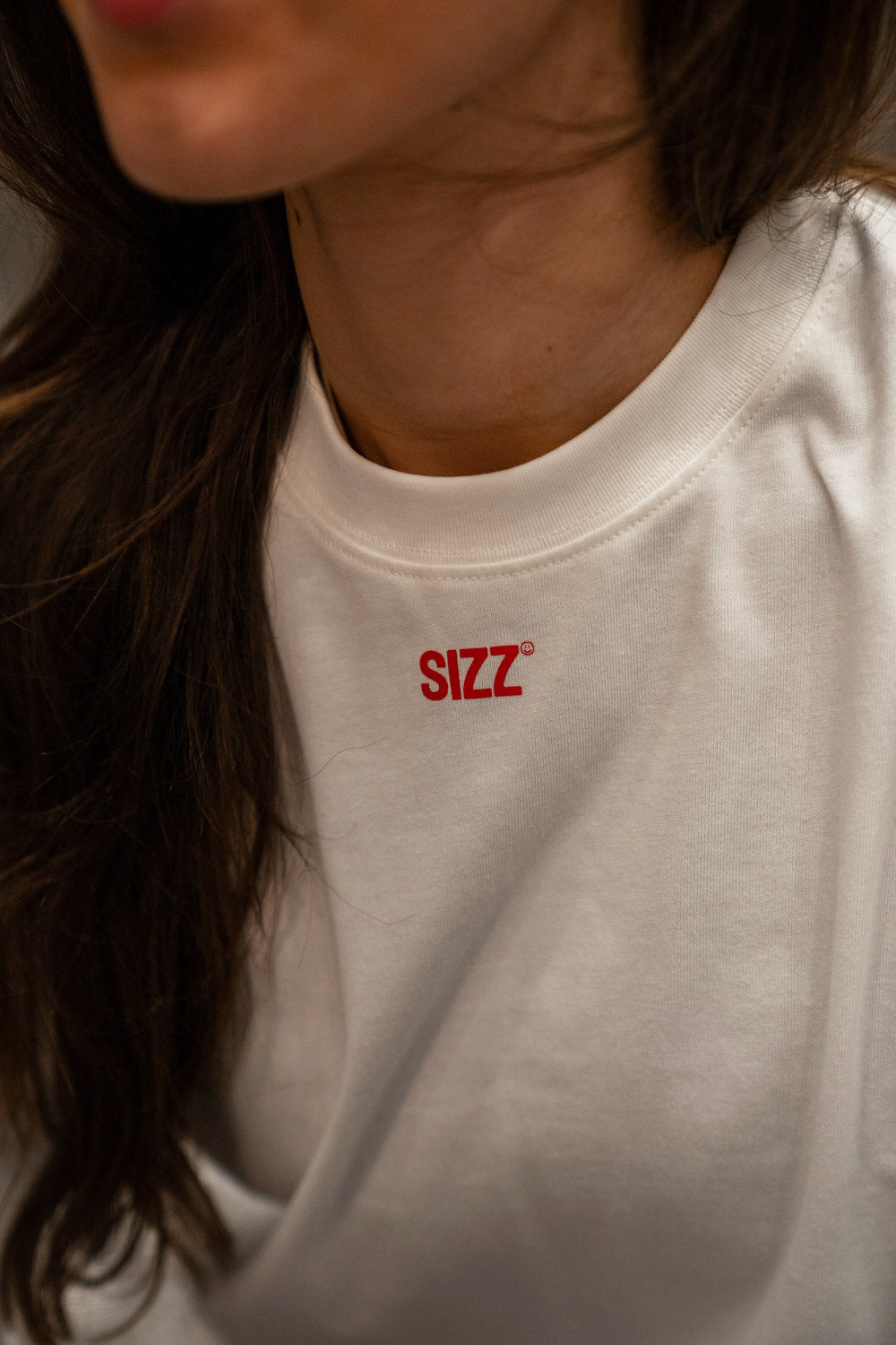 SIZZ Retro Longsleeve White