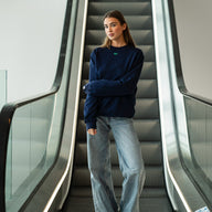 Self-Care Club Longsleeve Navy