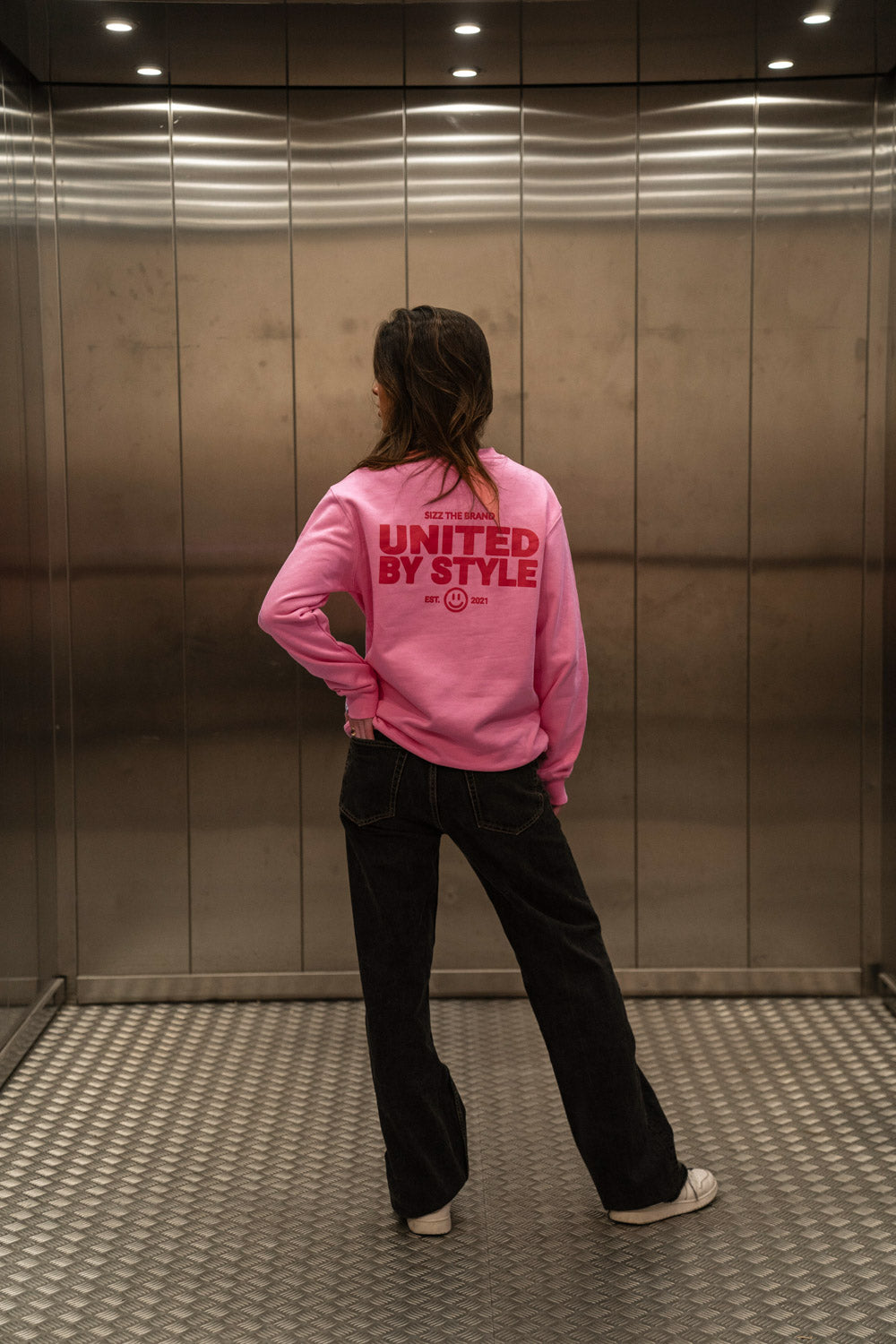 UNITED BY STYLE Sweater Pink