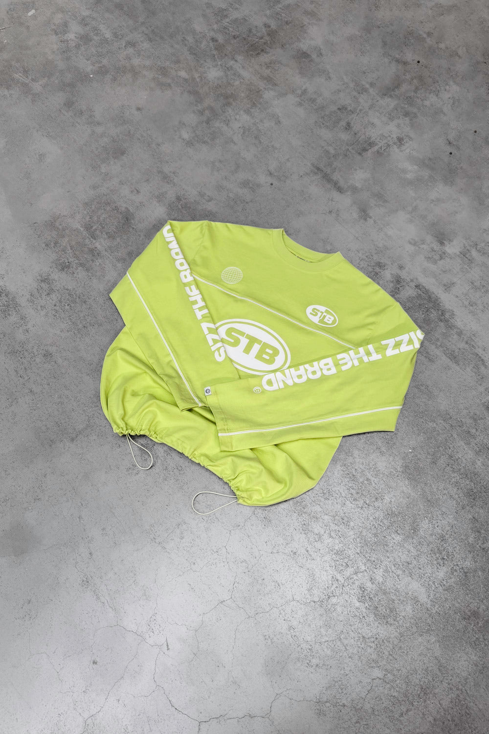 Pulse Langarmshirt Lime