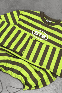 Infinite Striped Longsleeve Lime