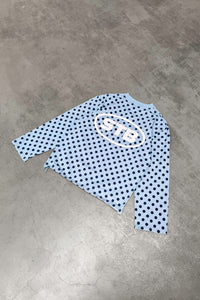 Infinite Dot Longsleeve Blau