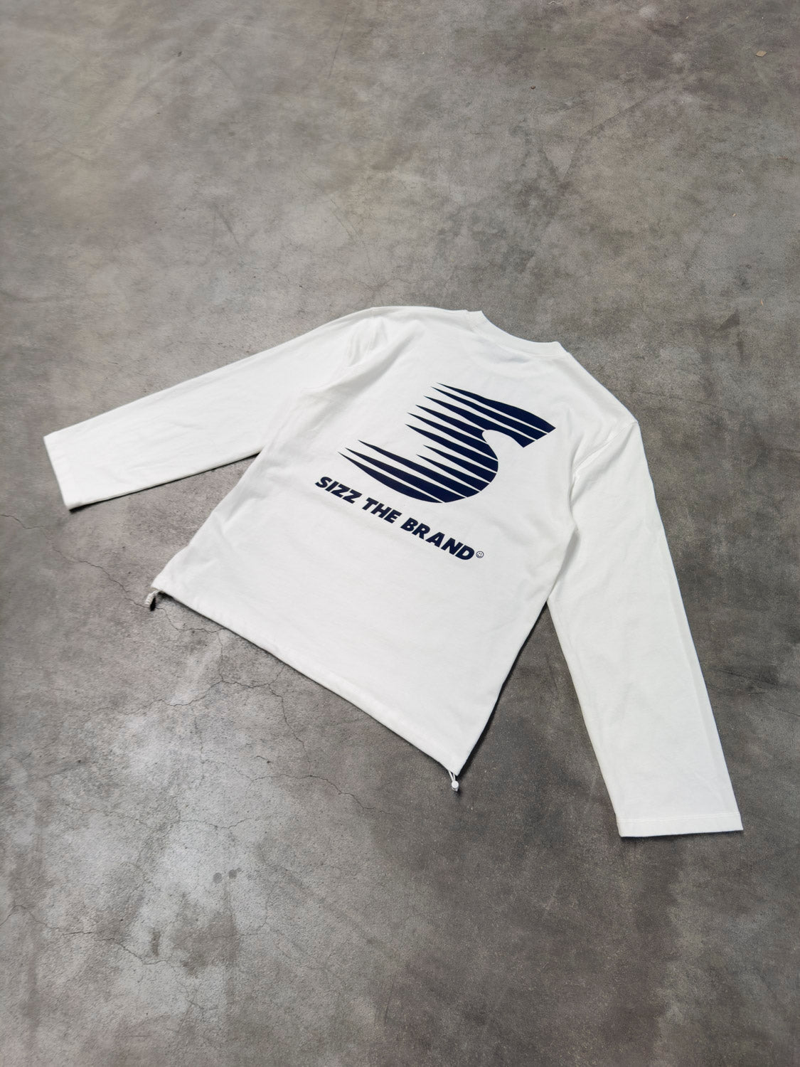 Sporty SIZZ Longsleeve White