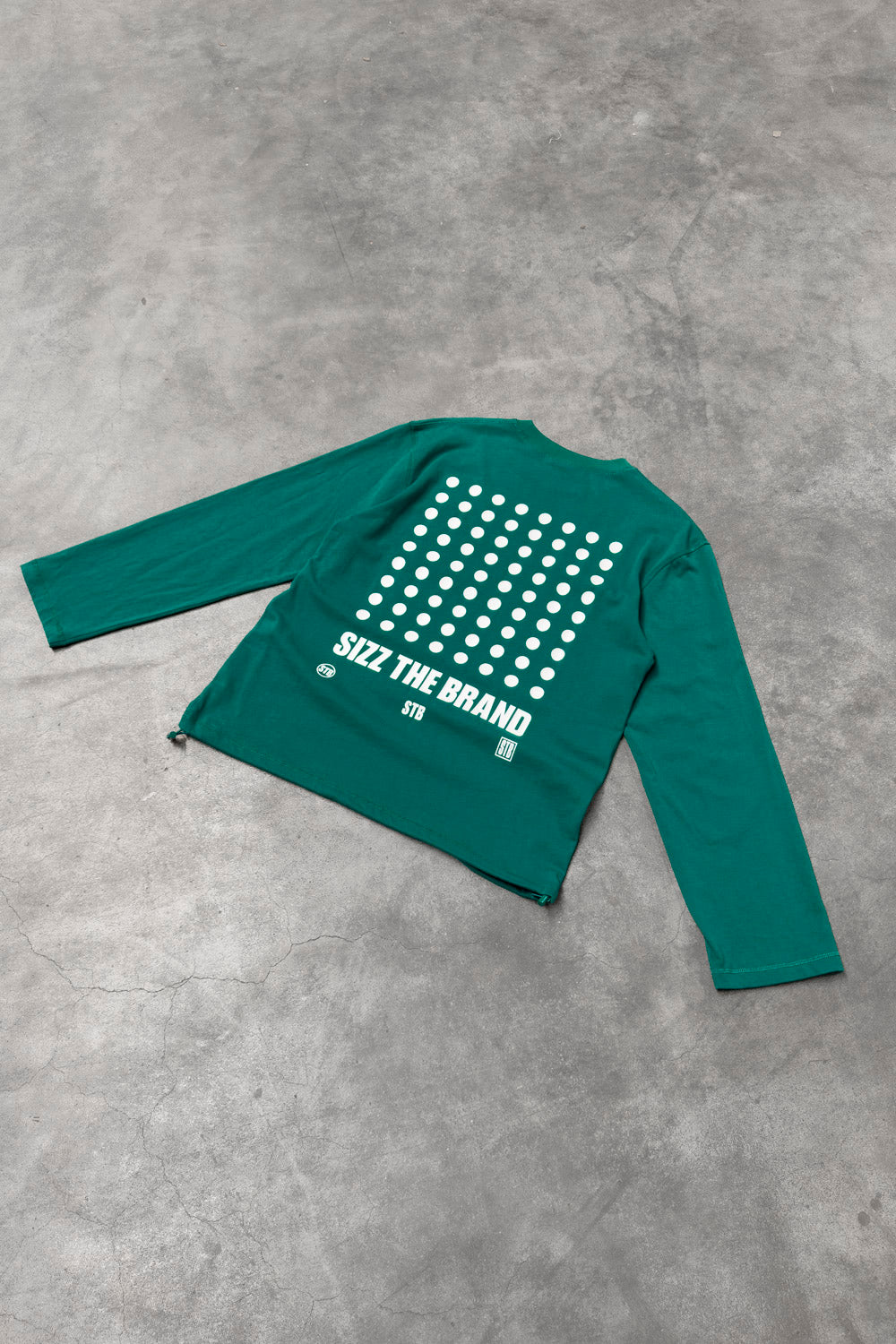 SIZZ Polka Dot Longsleeve Green