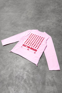 Polka Dot Longsleeve Pink