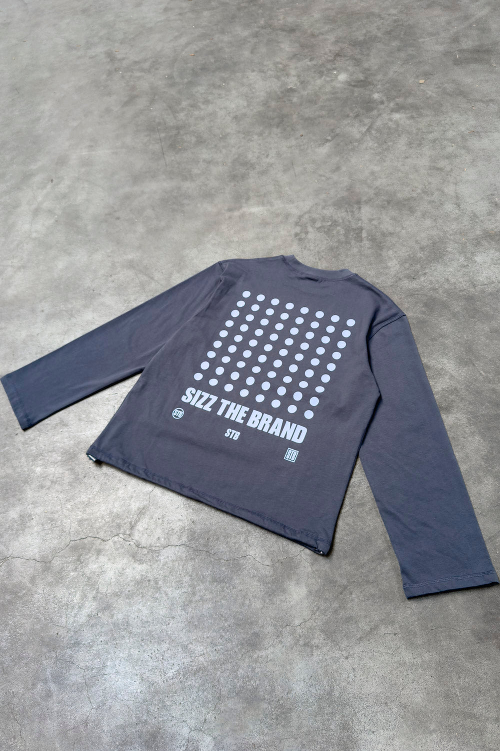 SIZZ Polka Dot Longsleeve Blue
