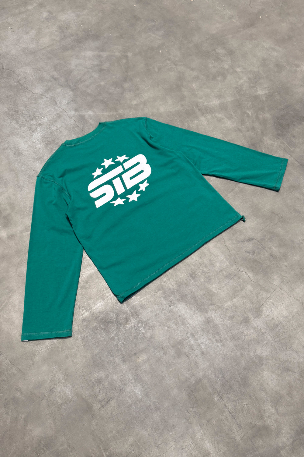 STB Stars Langarmshirt Grün