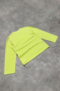 Worldwide Longsleeve Limoengroen