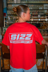 SIZZ Box T-shirt Red