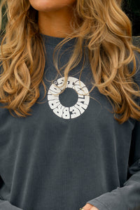 Global Langarmshirt Denim