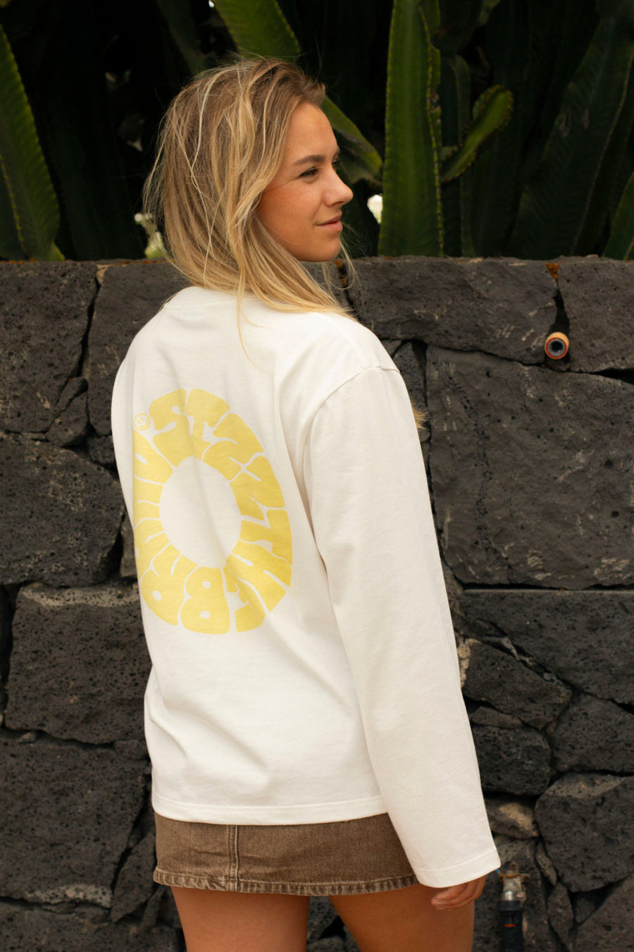 Global Longsleeve White