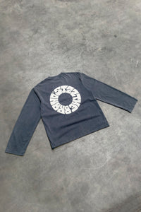 Global Langarmshirt Denim