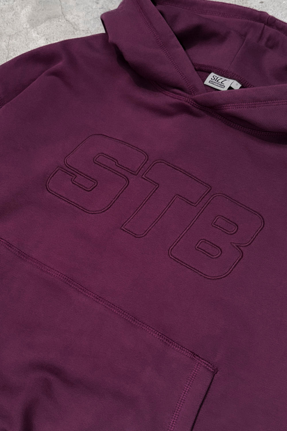 STB Hoodie Bordeaux