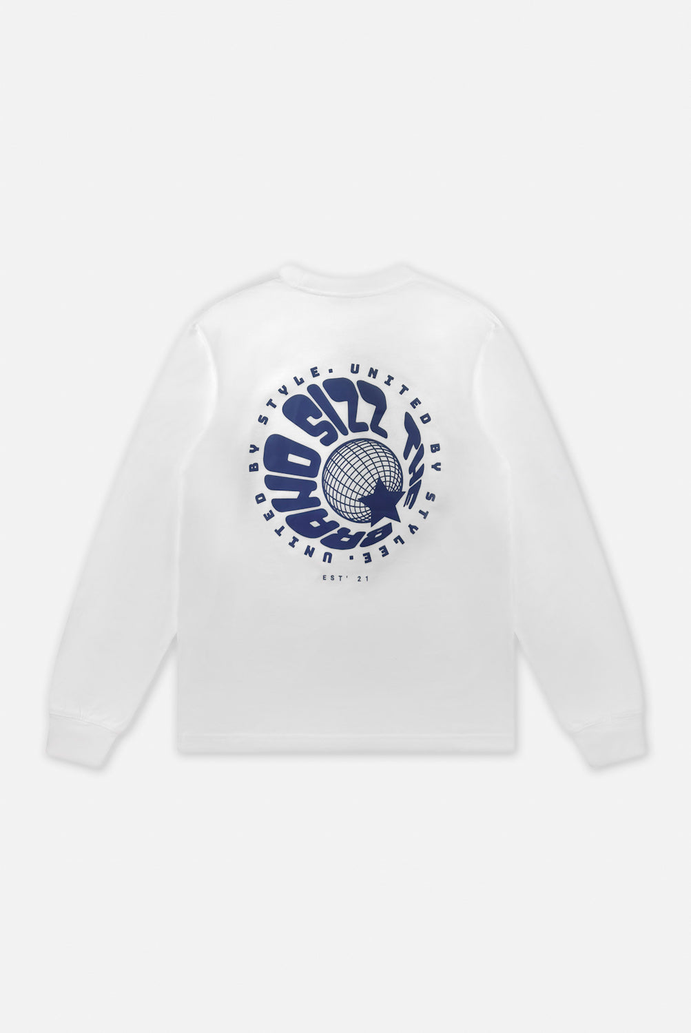 Global Star Longsleeve White