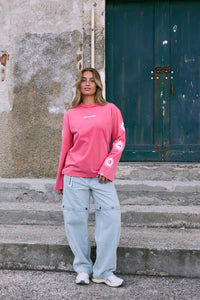 Sun Flow Longsleeve Red