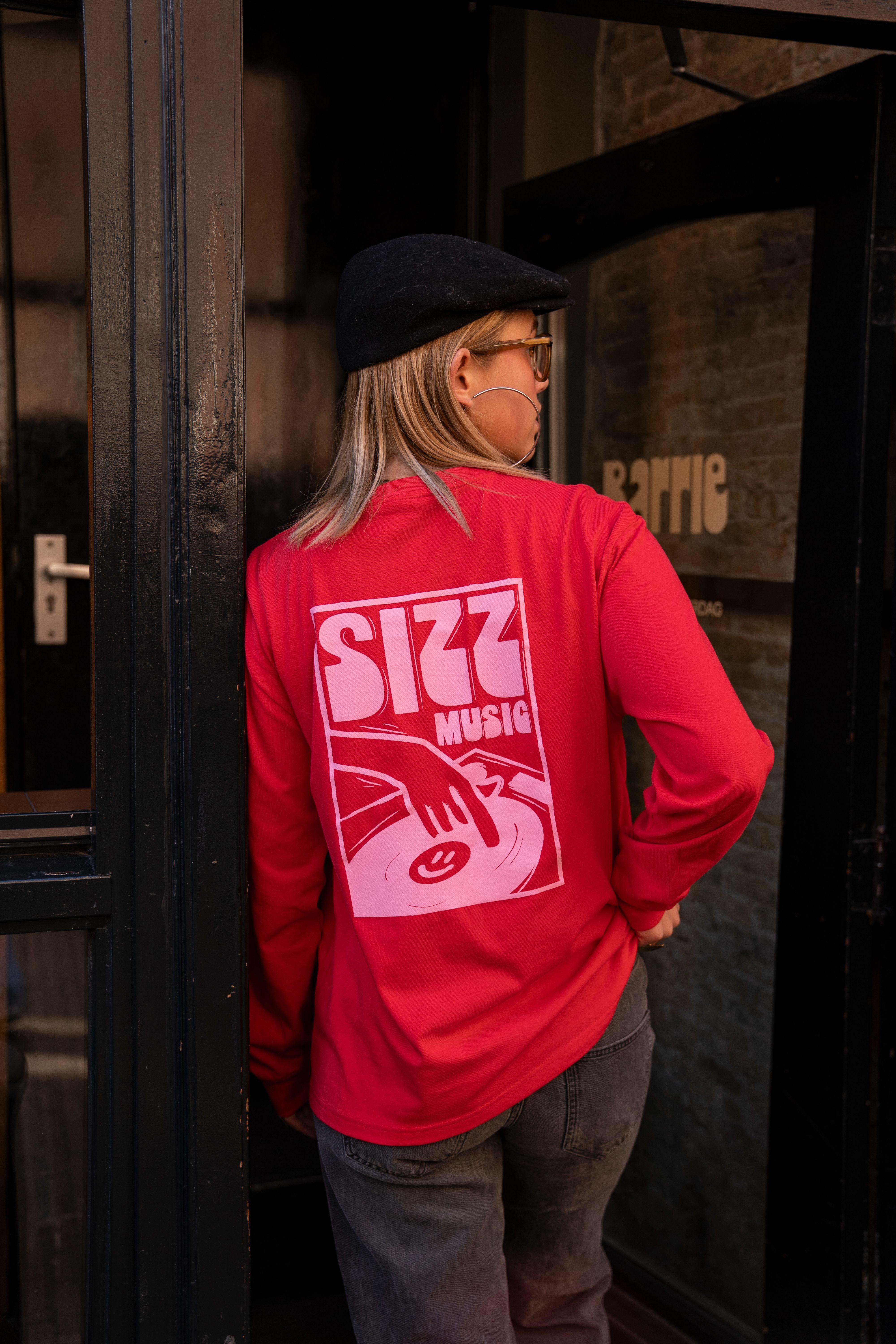 SIZZ Music Longsleeve Red