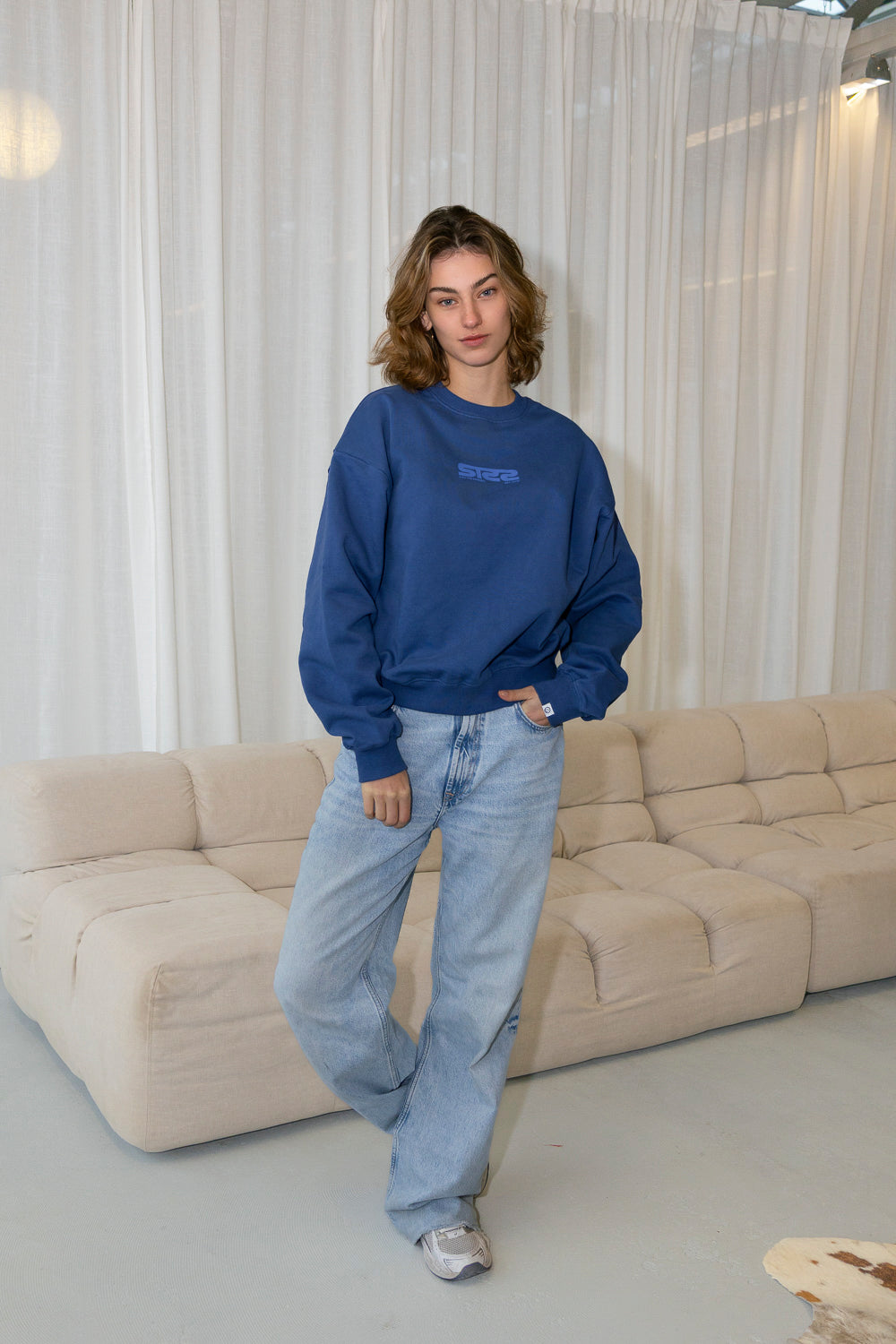 Essential Sweater Blue