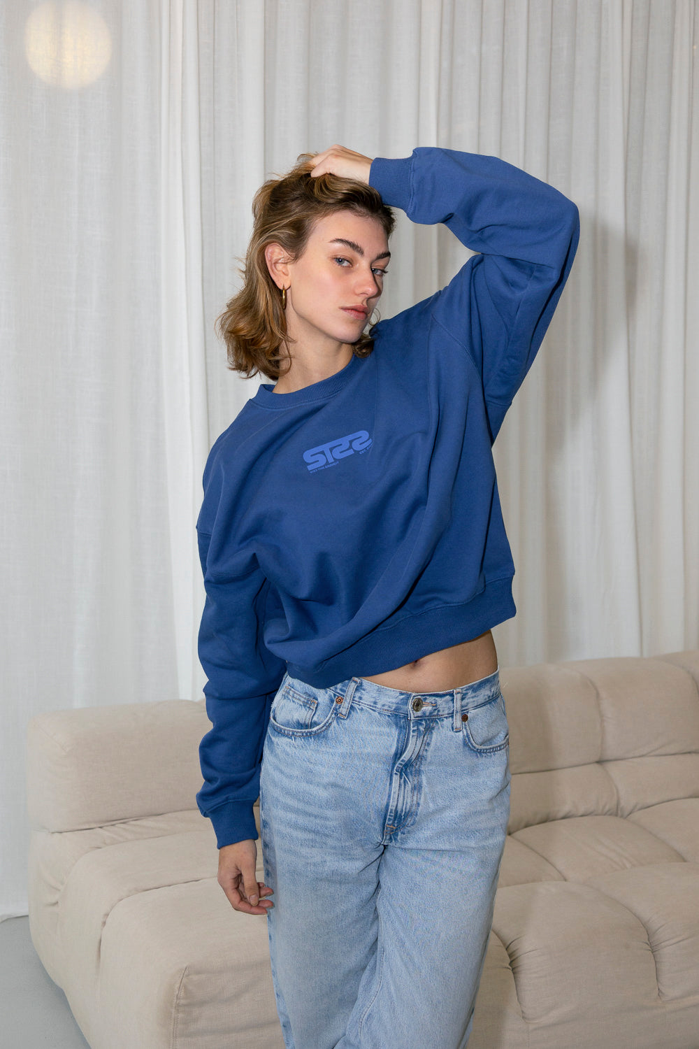 Essential Sweater Blue