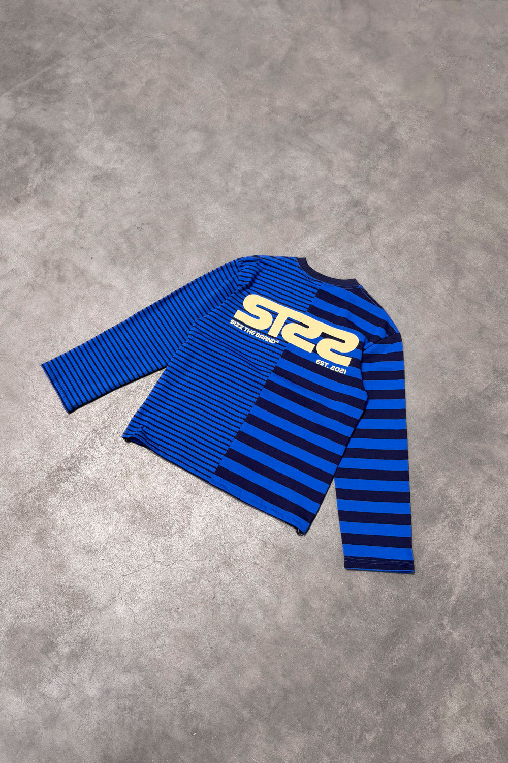 Essential Striped Longsleeve Blue