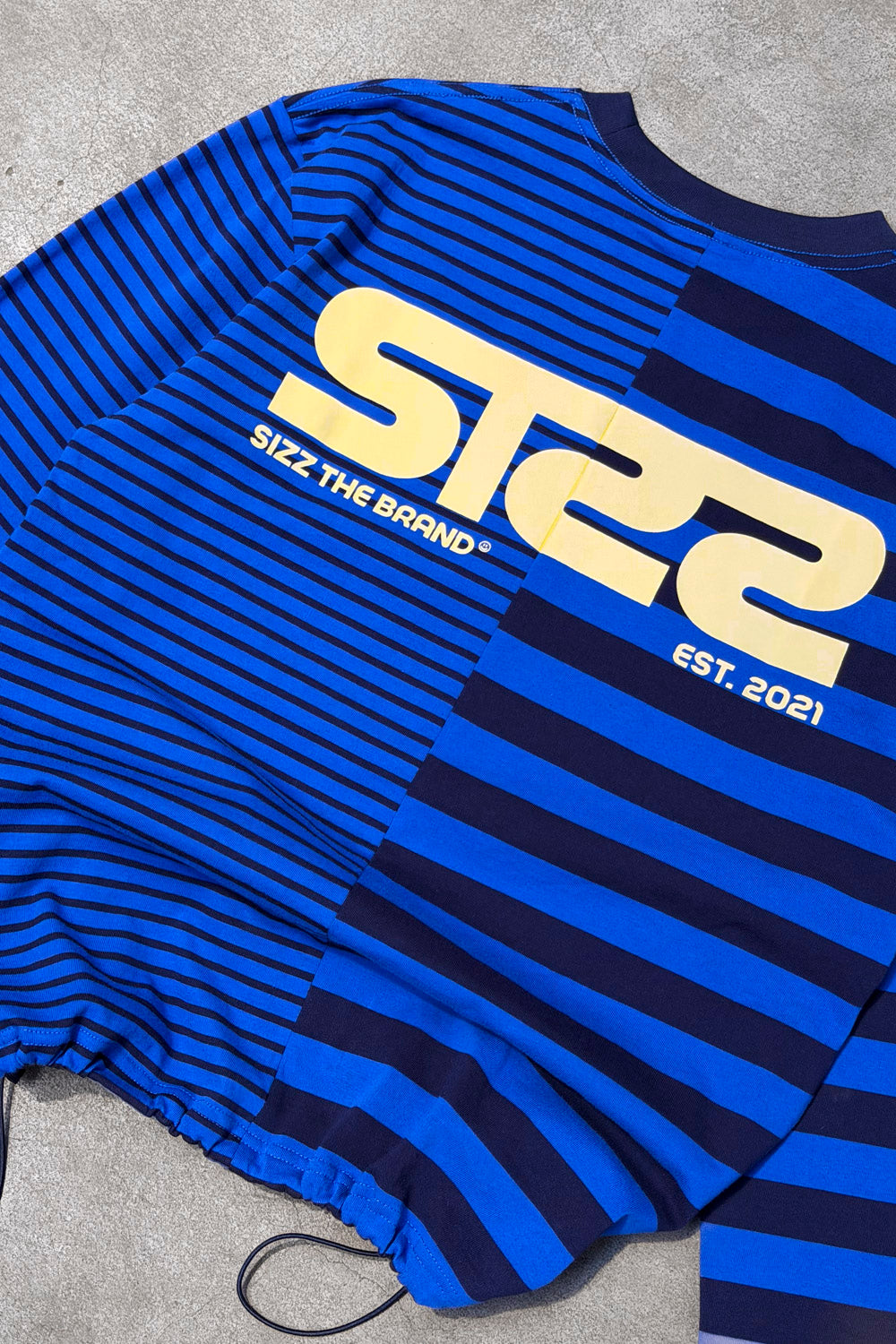 Essential Striped Longsleeve Blue