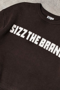 SIZZ THE BRAND Knit Sweater Brown