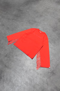 Longsleeve Fringes Orange