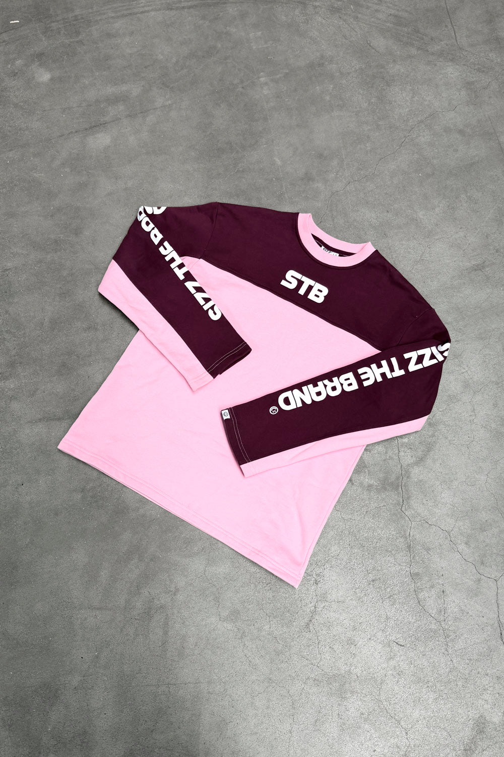 Iconic Longsleeve Burgundy