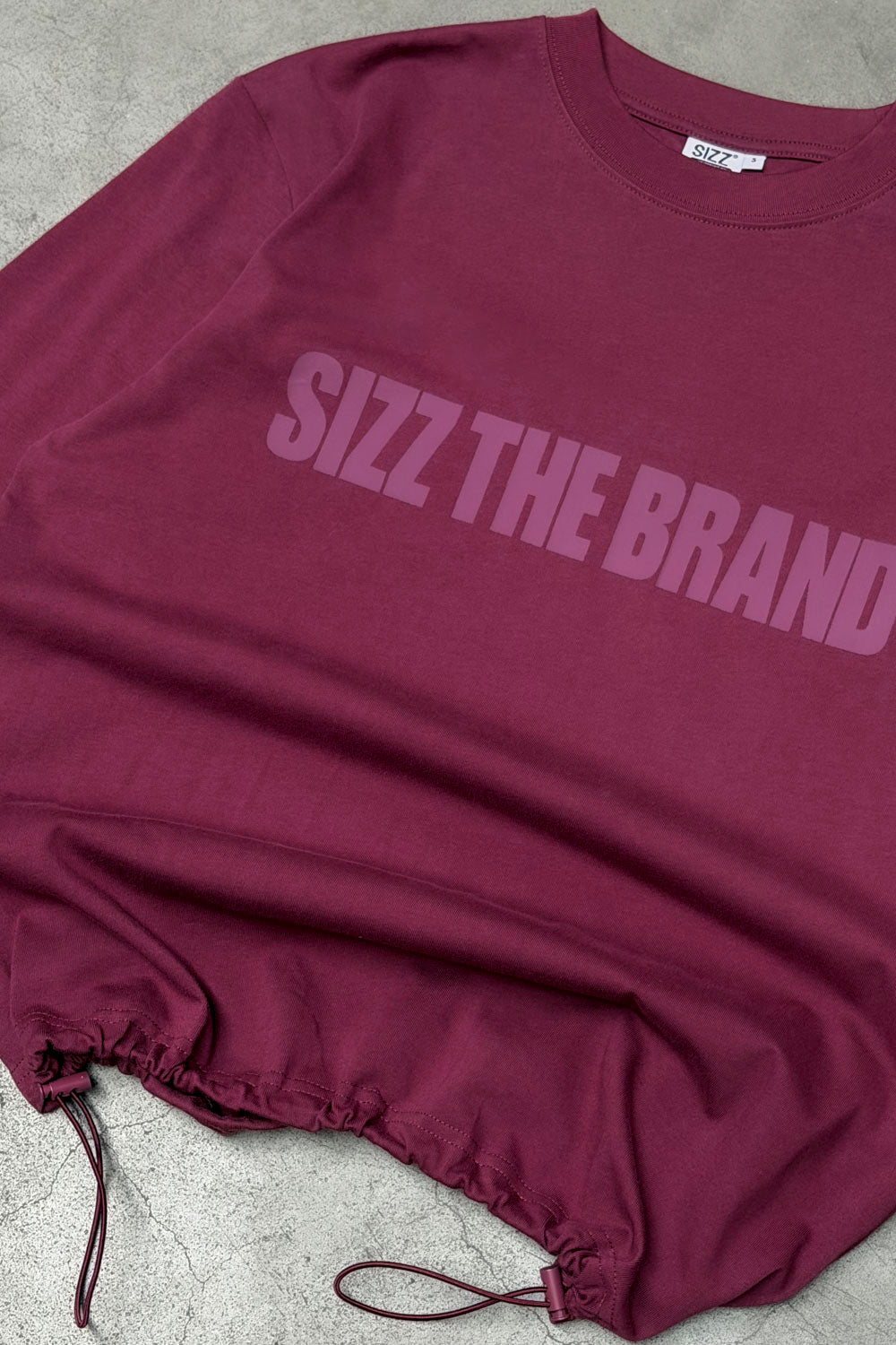 SIZZ THE BRAND Longsleeve Burgundy