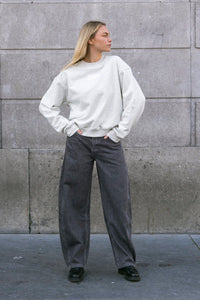 SIZZ Box Sweater Grey