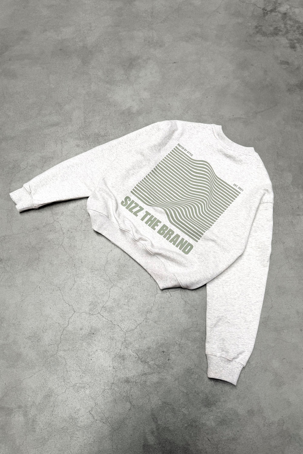 Wave Sweater Grey