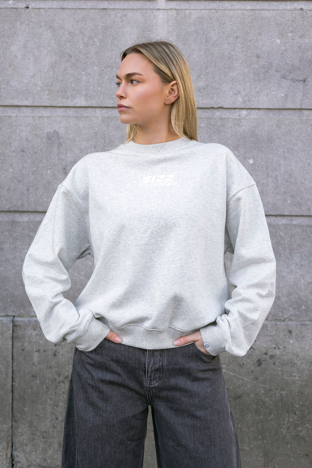 SIZZ Box Sweater Grey