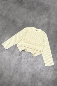 Classic Striped Longsleeve Geel