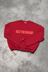 SIZZ THE BRAND Pullover Rot