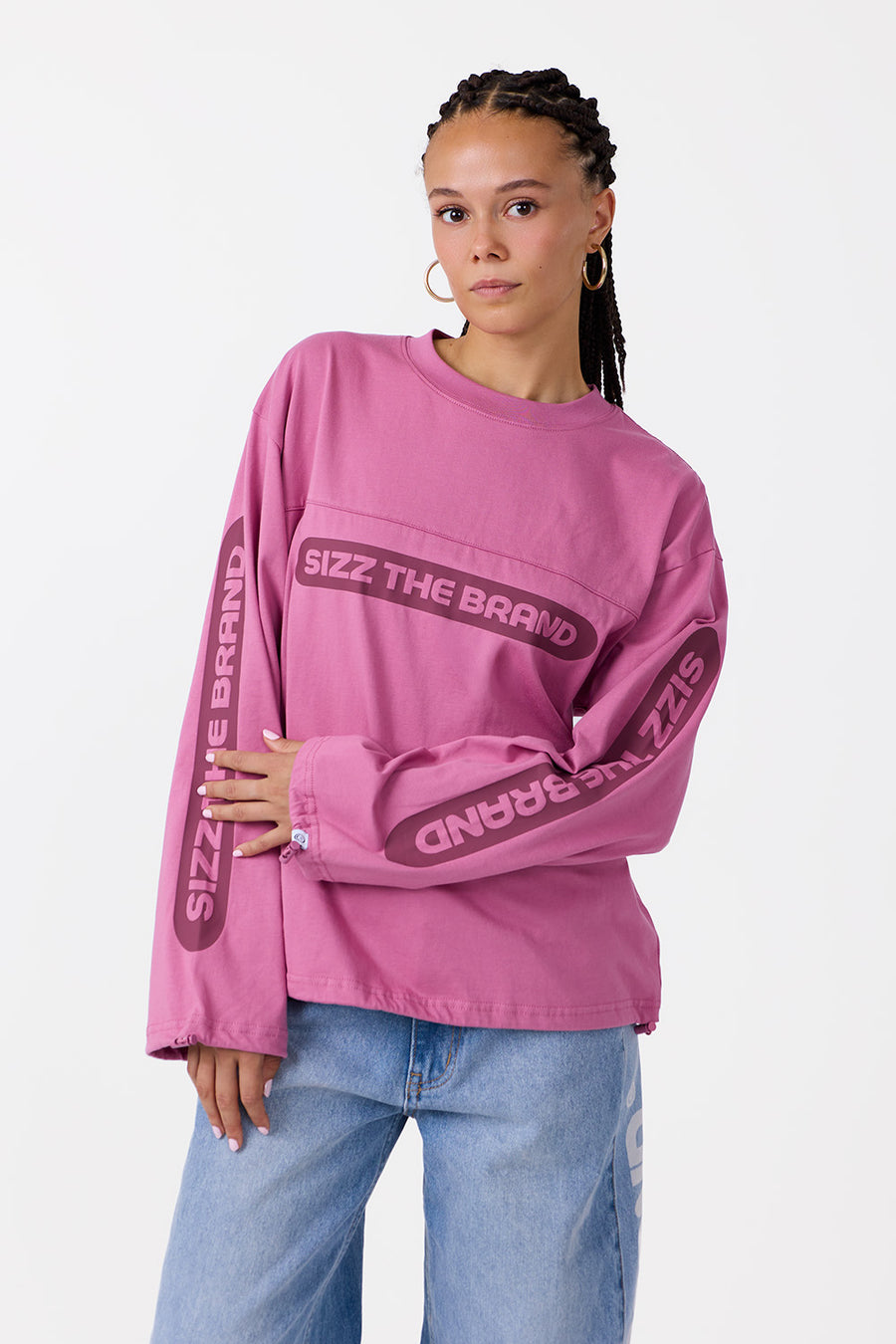 Track Longsleeve Pink