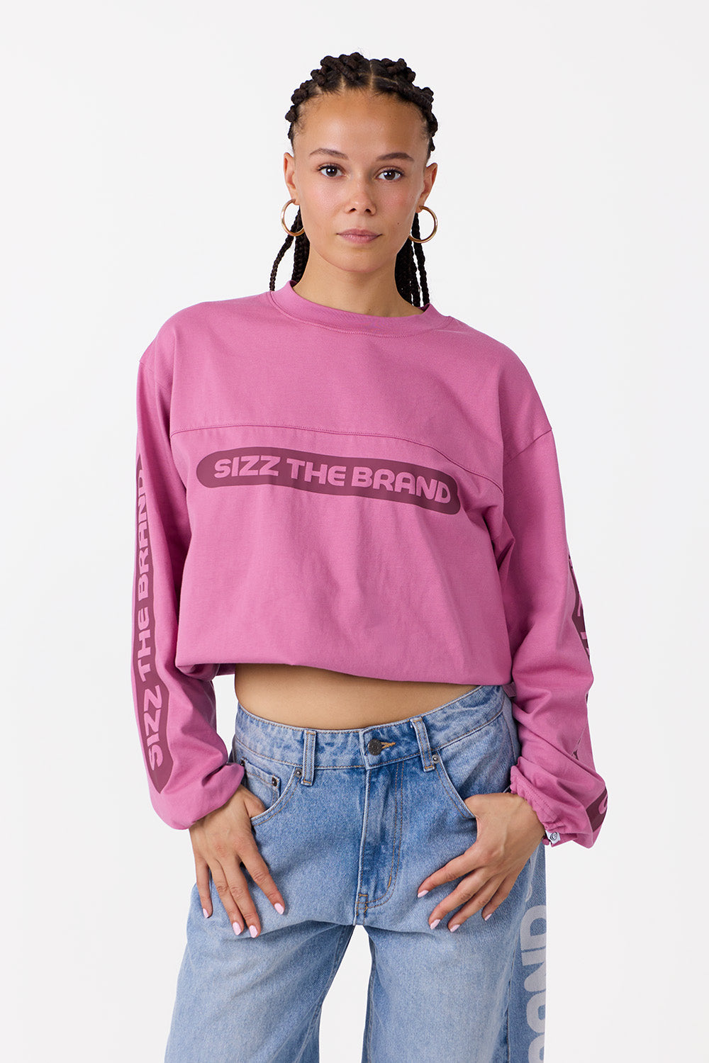 Track Longsleeve Pink