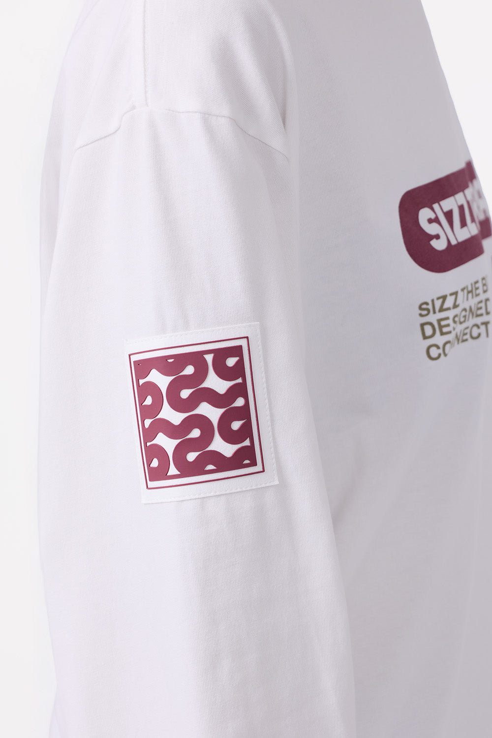 Stamp Longsleeve White