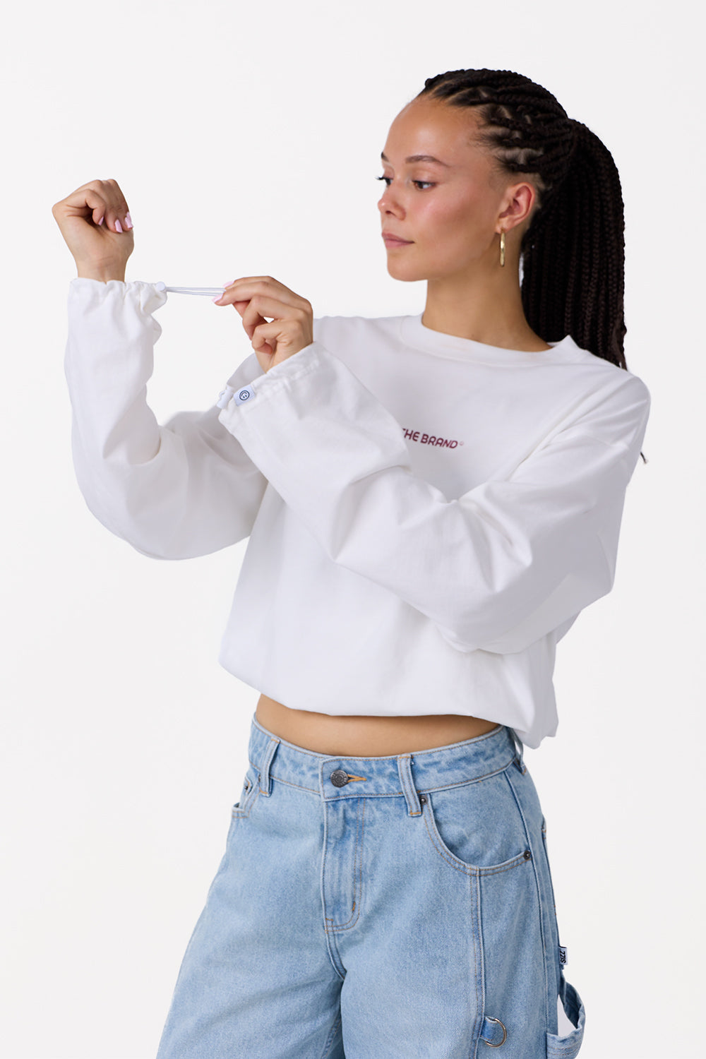 Fade Longsleeve White