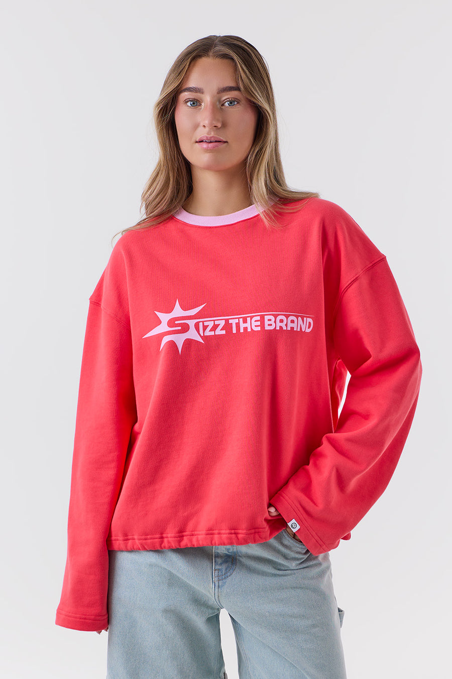 Horizon Sweater Red