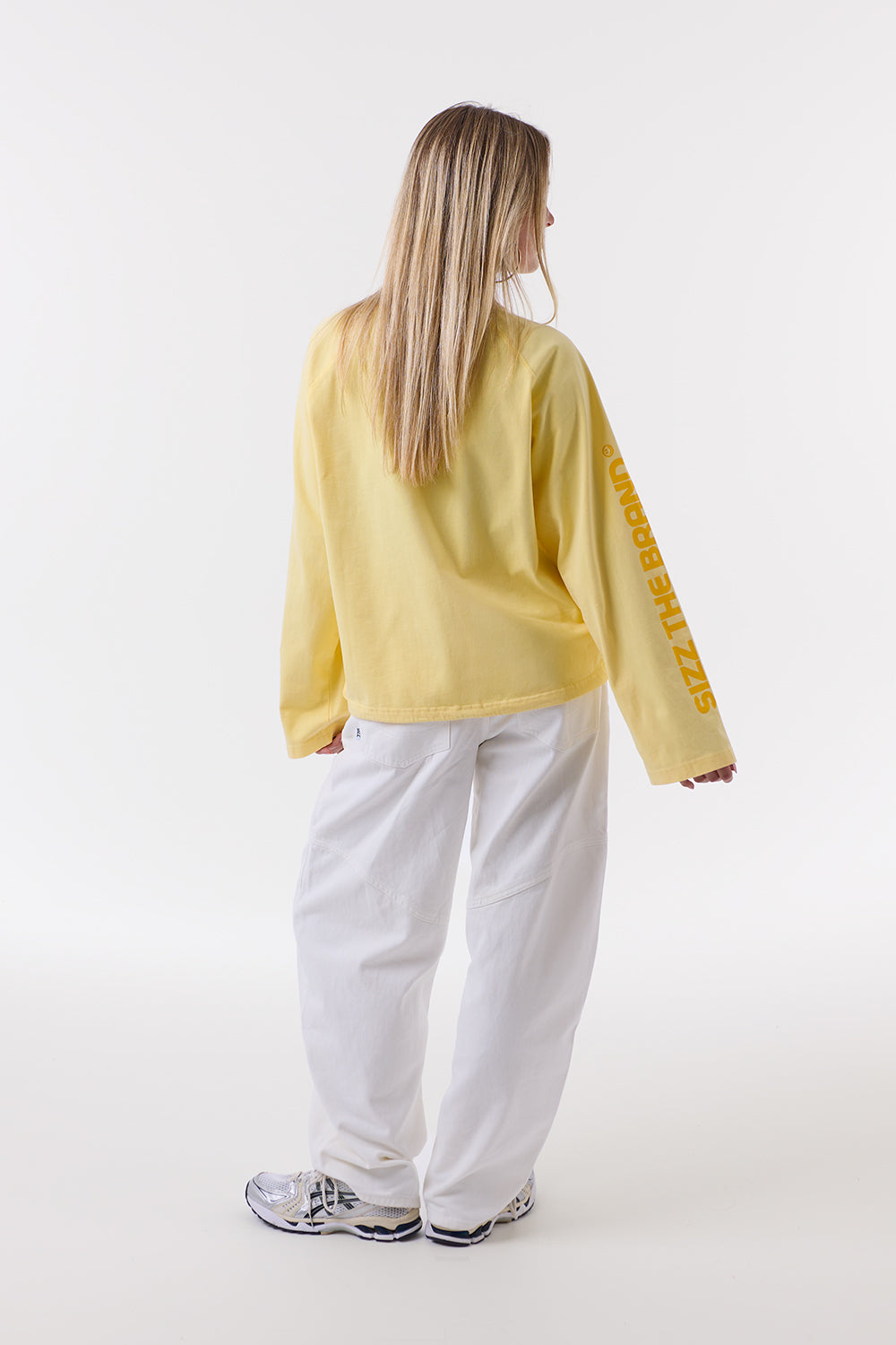 Horizon Langarmshirt Gelb