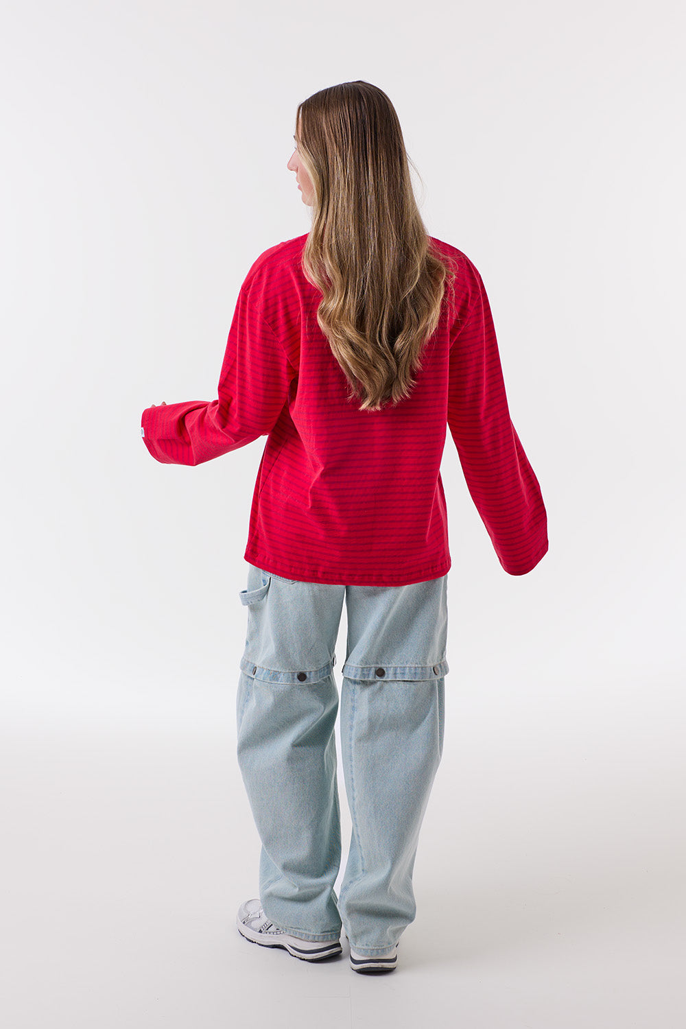 Classic Striped Longsleeve Red