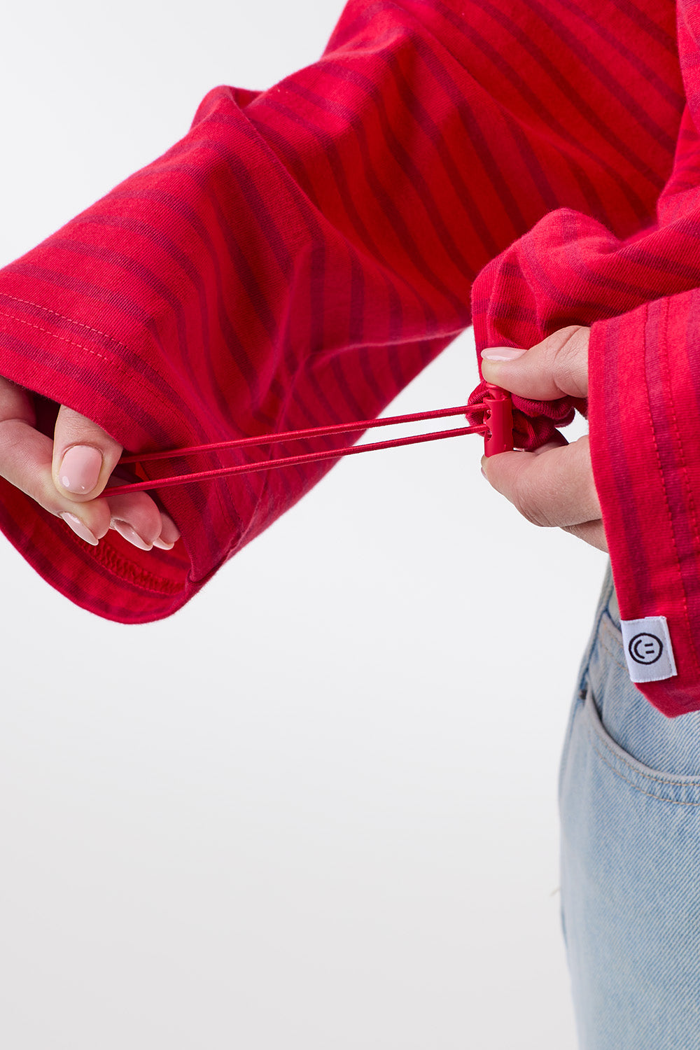 Classic Striped Longsleeve Red