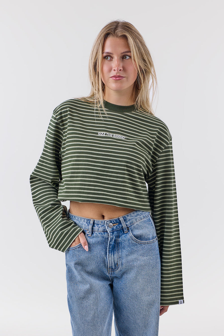 Classic Striped Longsleeve Green